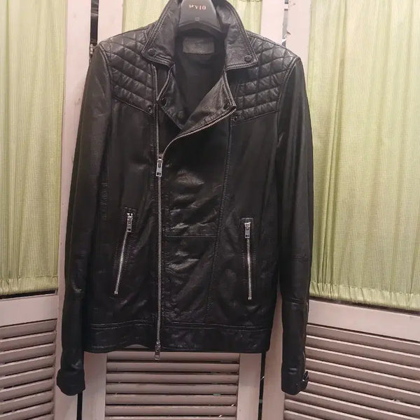[BUNJANG] All Saints Leather Jacket Black / 올세인츠 레더자켓