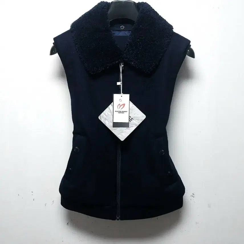 [BUNJANG] Master Bunny Functional Golf Goose Down Zip-Up Vest / 마스터바니 기능성 골프스판 방풍 구스다운 집업베스트(정품.새상품)