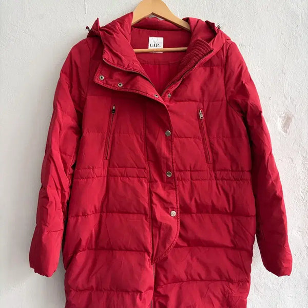 [BUNJANG] LAP Padded Jumper Red / LAP 패딩 점퍼 레드