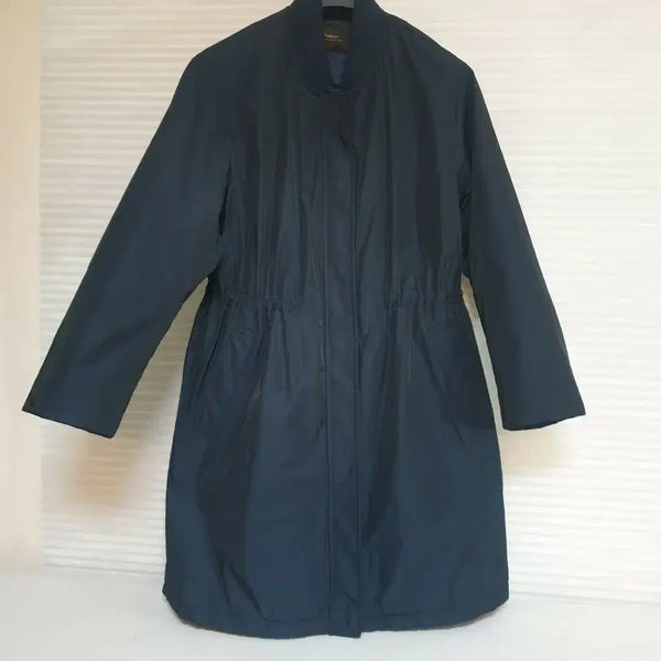 [BUNJANG] Anzyk String Long Padding (Dark Navy) / 상태좋은  안지크 내부퀼팅 스트링롱패딩