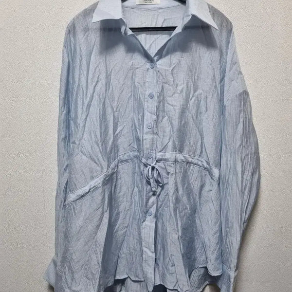 [BUNJANG] LEMONADE Light Blue Blouse with String Detail / 10196 LEMONADE 블라우스