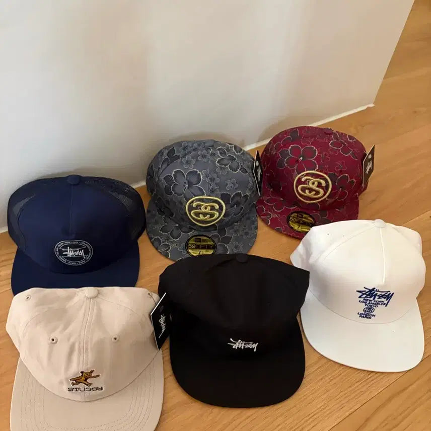 [BUNJANG] Stussy 2016-2017 Snapback Baseball Cap / Stussy 스투시 2016-2017 귀한모자들 캡 가격문의주세요