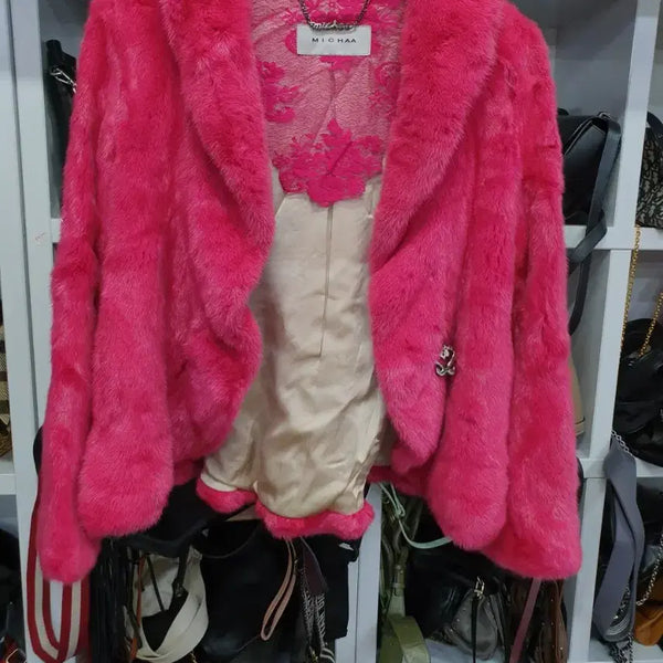 [BUNJANG] Misha Mink Jacket / 미샤 밍크 자켓 85 사진참고