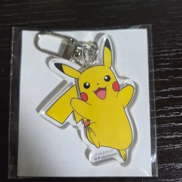 [BUNJANG] Pokemon Pikachu Acrylic Keyring / 새상품 포켓몬 피카츄 아크릴 키링