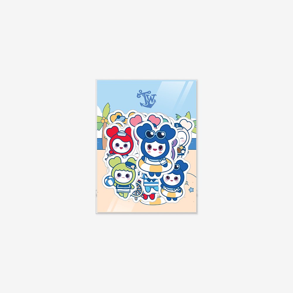[TWICE] LOVELY REMOVABLE STICKER PACK  - 2026 TWICE THIS IS FOR WORLD TOUR FINALE in SEOUL