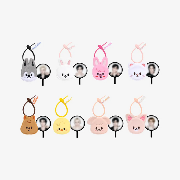 [Stray Kids] SKZOO PLUSH MINI PICKET KEYRING - RUN IT