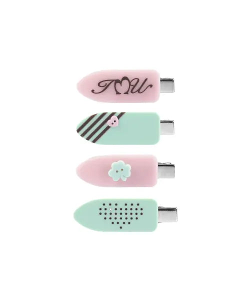 [INNERMUSEUM] Kitsch Mix Hair Clip Set / 키치 믹스 헤어 클립 세트