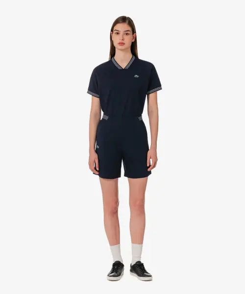 [LACOSTE] Women's Woven Setup Shorts GF420E-56G / 여성 우븐 셋업 쇼츠 GF420E-56G HDE