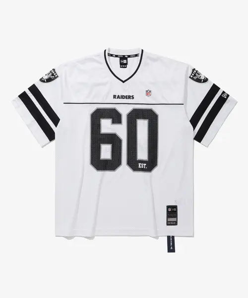 [NEW ERA] AP NFL FANWEAR TEE PS62 LASRAI WHT / NFL 라스베이거스 레이더스 팬 웨어 티셔츠 화이트