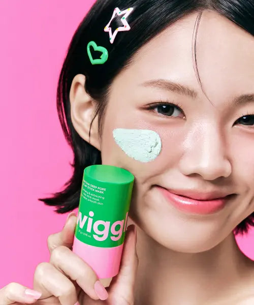 [WIGGLY] Green Tea Deep Pore Clay Stick Mask Pack / 말차 딥 포어 클레이 스틱 마스크팩 클레이팩