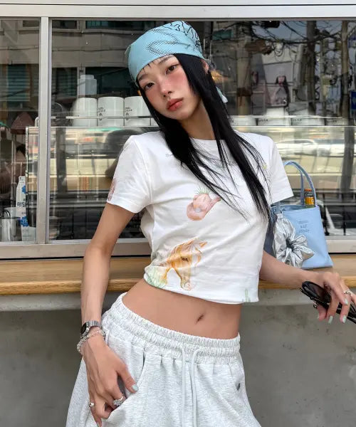 [SECONDSALT] PONY ARCHIVE T-SHIRT (WHITE) / 포니 아카이브 티셔츠 (화이트)