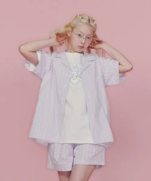 [OGGITT] Sanrio Cinnamoroll Residence Pajamas - Wing Blue / (uni)시나모롤 레지던스 파자마 윙블루