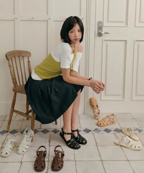 [MAC MOC] Prize Fisherman Strap Sandals / Prize 프라이즈 포멀스타일 피셔맨 스트랩 샌들_5colors