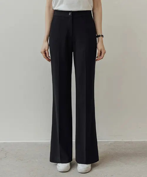 [FRENCHCHIC] 3-Length Soft Bootcut Slacks / [인생360] [3단기장] 쫀득쫀쫀 소프트 부츠컷 슬랙스_F6S160SL