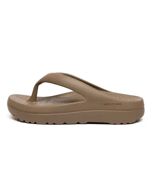 [AKIII CLASSIC] Arch Fit Foam Flip-Flops Desert Taupe / 아치-핏 폼 플립플랍 데저트토프