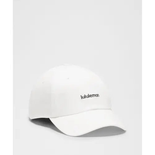 [LULULEMON] Classic Unisex Ball Cap *Wordmark WHT BLK / 클래식 유니섹스 볼 캡 *워드마크  WHT BLK