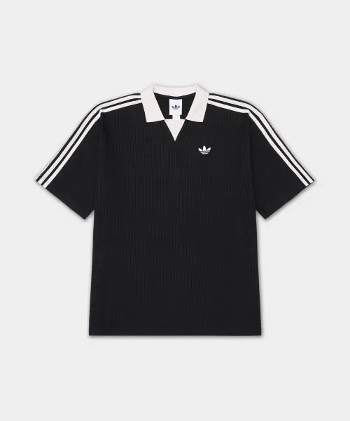 [ADIDAS] WAFFLE JERSEY BLACK / 와플 반팔 저지 - 블랙 / KW7467