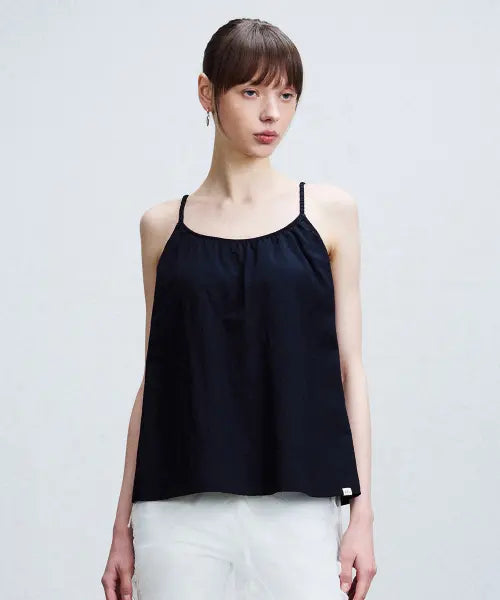 [COMFORTLAB] Ergofit Woven Tank Top (Built-in Bra) / 에르고핏 우븐 나시탑  (브라일체형)