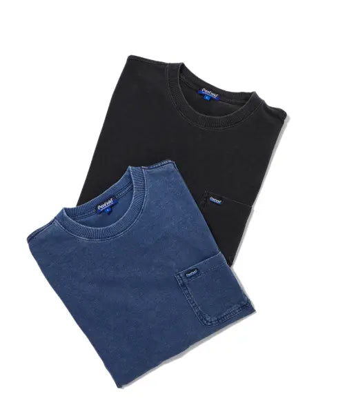 [PENFIELD] Pocket Washing Indigo Short Sleeve 2 Pack / 포켓 워싱 인디고 반팔 2PACK_FS2KT01U