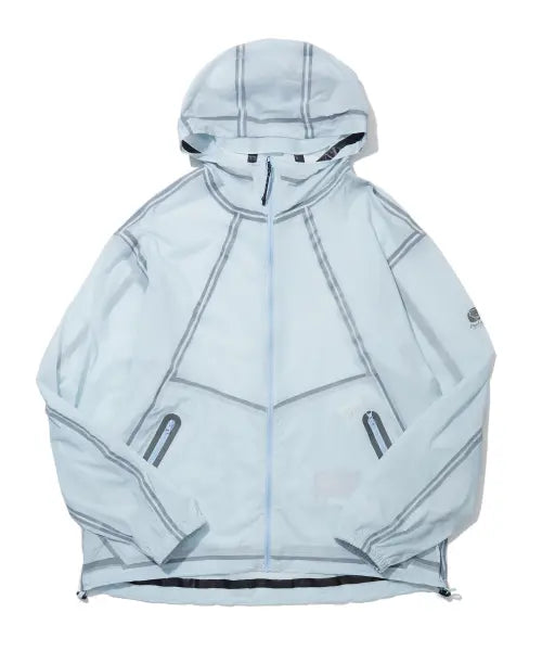 [PENFIELD] Seam Sealed Light Hooded Windbreaker Sky Blue / 심실링 라이트 후드 바람막이 스카이블루_FS1WJ40U