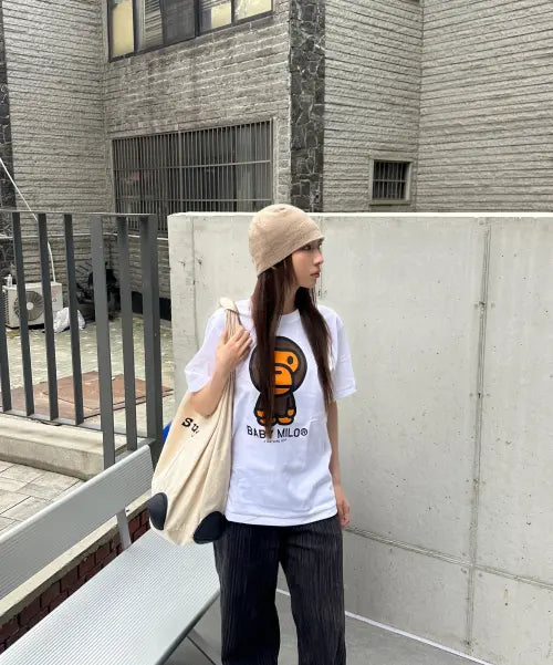 [BAPE] Baby Milo T-Shirt (M) White / 베이비 마일로 티셔츠(M) WHITE