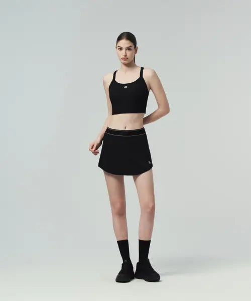 [SERGIO TACCHINI] W Lightweight Woven Skirt / W 경량 우븐 스커트
