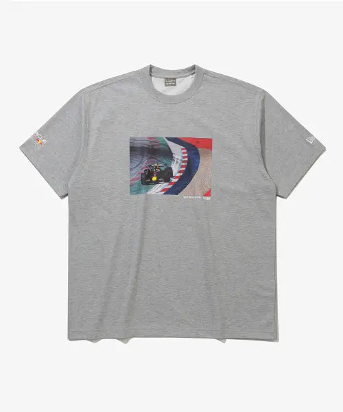 [NEW ERA] AP ORBR RACE TEE RS62 HGRY / 오라클 레드불 레이싱 티셔츠 헤더 그레이