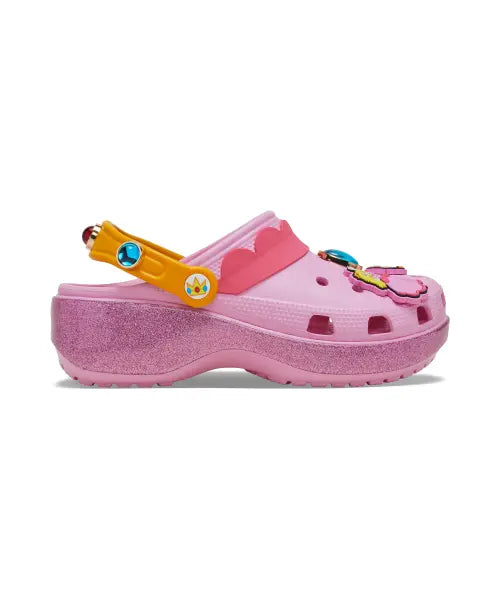 [CROCS] Princess Peach Cls Pltfrm Clg Mlt - Multi / 프린세스 피치 클래식 플랫폼 클로그 - 멀티 / 212137-90H