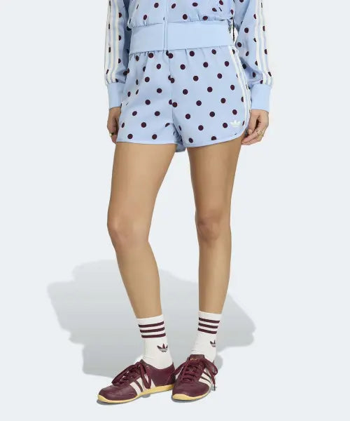 [ADIDAS] SPRINTER SHORTS     CLESKY / 폴카 닷 스프린터 숏 팬츠 - 클리어스카이 / KV1173