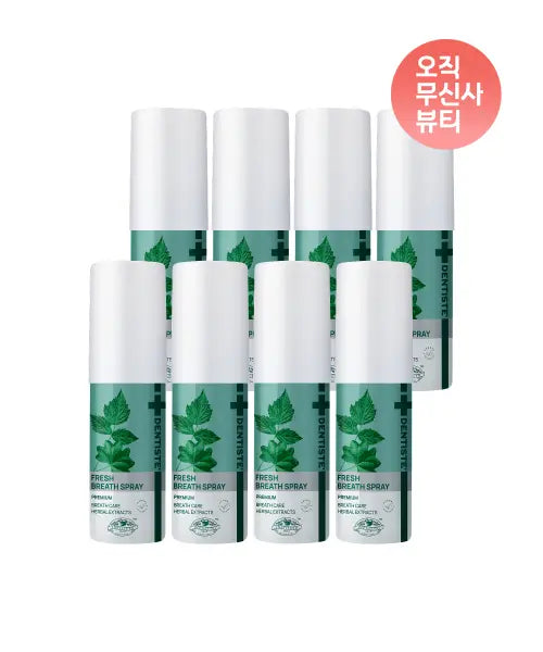 [DENTISTE] Breath Spray 15ml x 8 / 브레스 스프레이 15ml x 8개