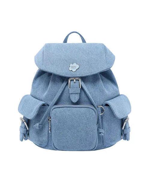 [WACKY WILLY] Women's Cargo Backpack Indigo / 우먼스 카고 백팩 인디고