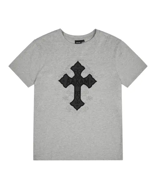 [AAKAM] AKM CROS2 Half Top (Gray)