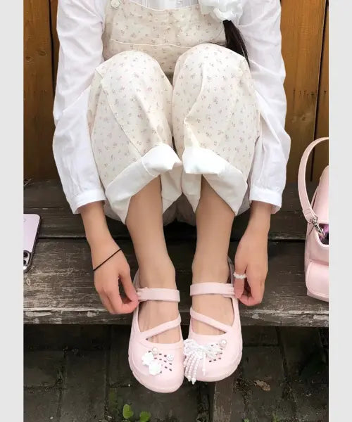 [UMBRO] Floa Mary Jane Pink / FLOA MARYJANE (플로아 메리제인) 핑크 UR212ESA51