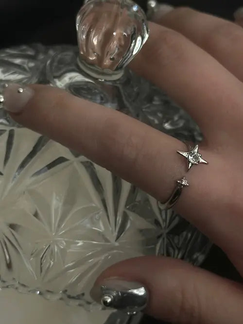 [APOEM] Twin Star Open Ring