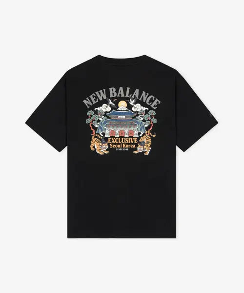 [NEW BALANCE] NBNEG3A063 / UNI NB Seoul Tiger 2.0 Short Sleeve T-Shirt (Black) / NBNEG3A063 / UNI NB 서울 타이거 2.0 반팔티 (BLACK)