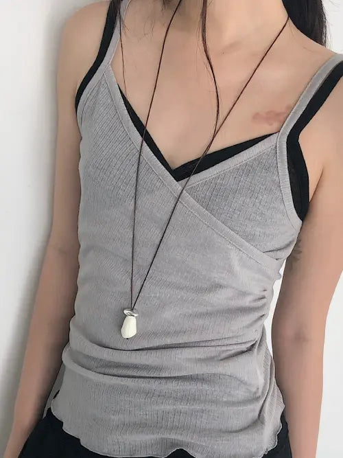 [APOEM] Pebble Drop Necklace (2C)
