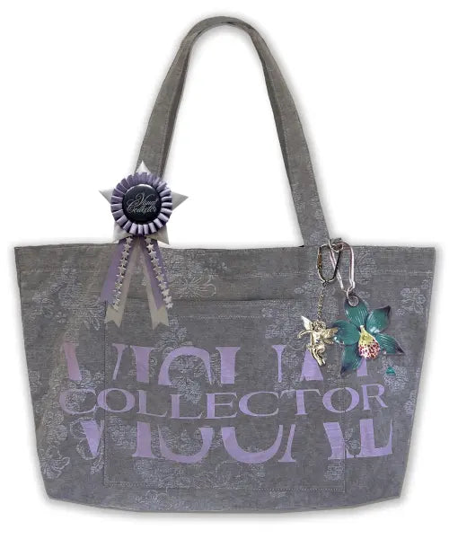 [VISUAL COLLECTOR] Washed Hibiscus Carry-All Bag / 워시드 하이비스커스 캐리올 백
