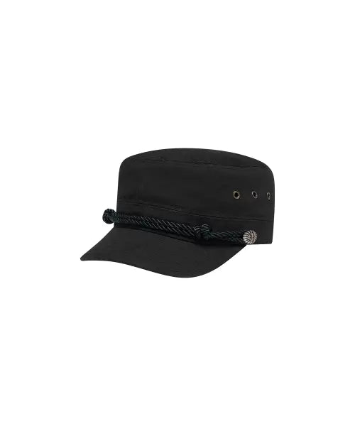 [LECYTO] Tailored Rope Cadet Cap_[Black]