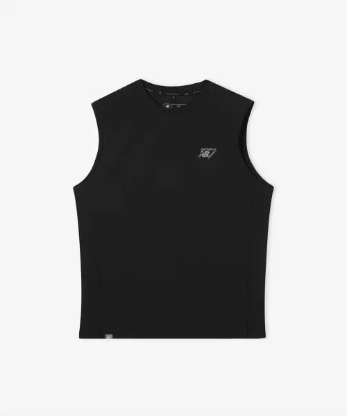 [NEW BALANCE] NBNGG35603 UNI Frozen Tricot Sleeveless Top (Black) / NBNGG35603 / UNI FROZEN 트리코트 나시티 (BLACK)