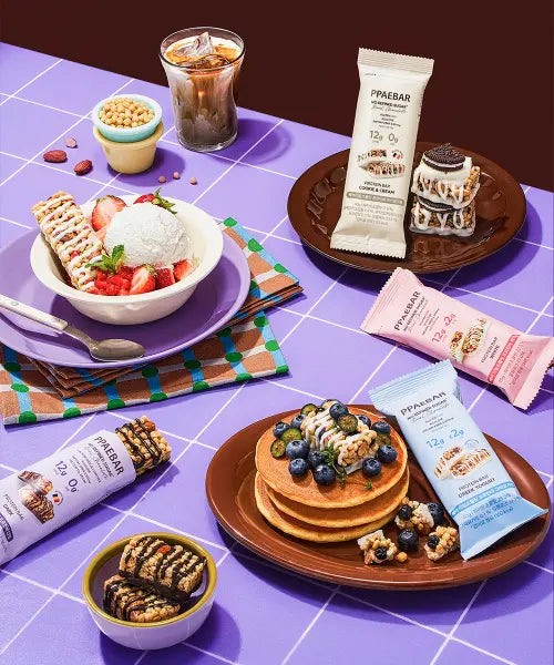 [PPAEBAR] PBBA Real Chocolate Protein Bar (18 count, 2 boxes) / 빼바 리얼초콜릿 프로틴바 4종 골라담기 (2박스 18개입)