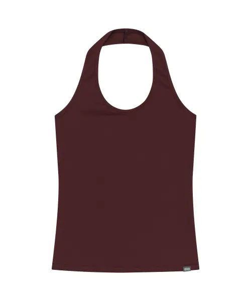 [COYSEIO 038] 038 HALTER NECK SLEEVELESS WINE
