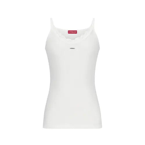 [KITSCH\u0026KISS] Lace Camisole (26STP-SLTS01) / 레이스 나시 (26STP-SLTS01)