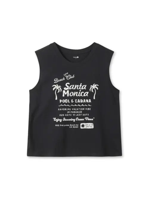 [TOPTEN] Women's Soft Cotton Graphic Tank Top / 여성 소프트 코튼 그래픽 탱크탑_MSG2TL2041