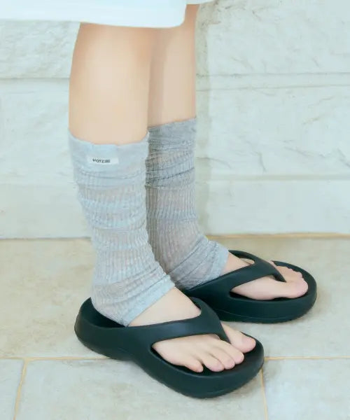 [OTZ] Beads Platform Flip-Flops Black OZFJGS211B / 비들 플랫폼 플립플랍 블랙 OZFJGS211B