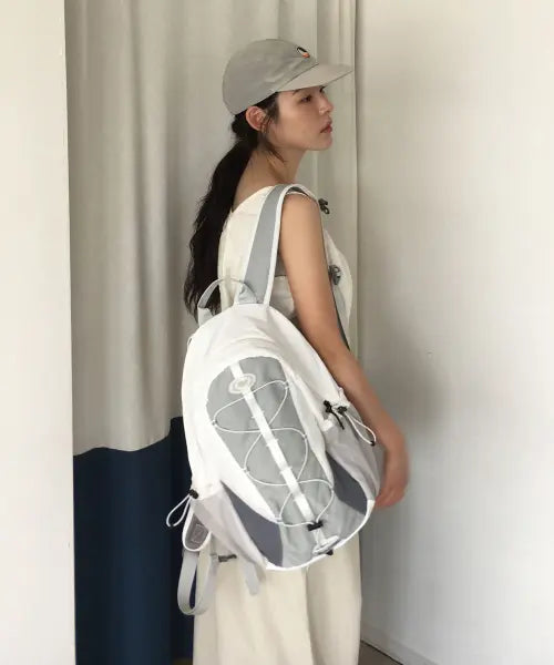 [MASMARULEZ] Stellic String Backpack_Mono White