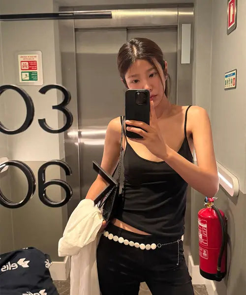[108POUND] Smooth Fit Camisole_Black