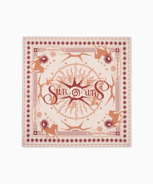 [FREEMARIO] Sun & Sun Bandana [Beige] / 썬앤썬 반다나 [베이지]