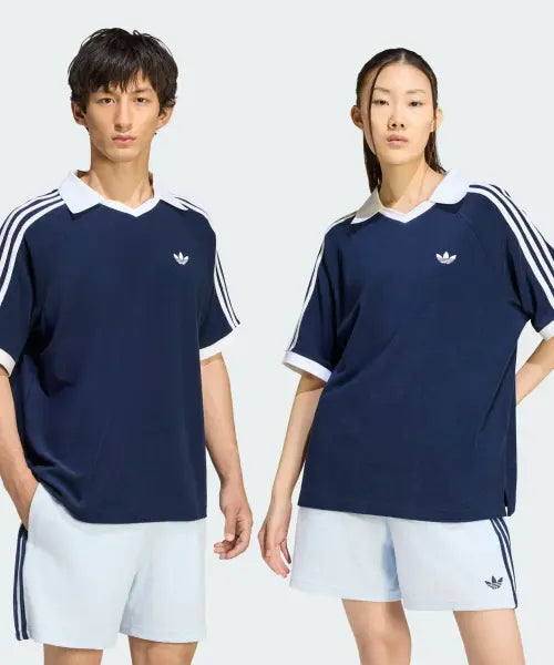 [ADIDAS] Terry Polo Shirt - Night Indigo / 테리 폴로 셔츠 - 나이트인디고 / KW7398