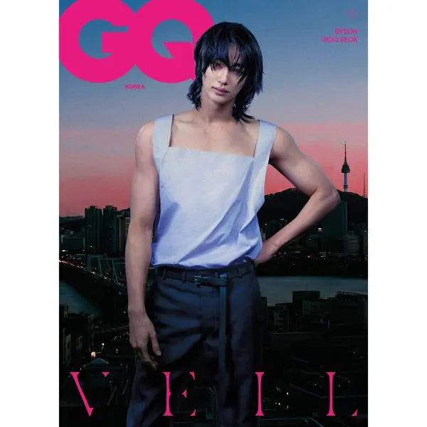 [ByeonWooSeok] [Magazine] [26-07-27] GQ KOREA 2026.08 C Type (Cover : Byeon Wooseok / Contents : Byeon Wooseok 24p,  CORTIS : JAMES & MARTIN 16p, TOMORROW X TOGETHER : SOOBIN 10p, Kim Jaewon 8p)