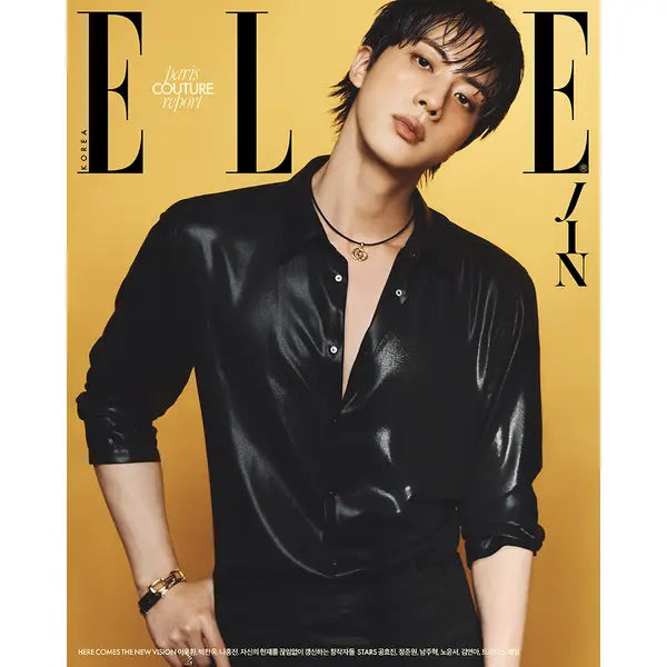 [Jin (BTS)] [Magazine] [26-07-27] ELLE 2026.08 F Type (Cover : BTS : JIN / Content : BTS : JIN 22p)